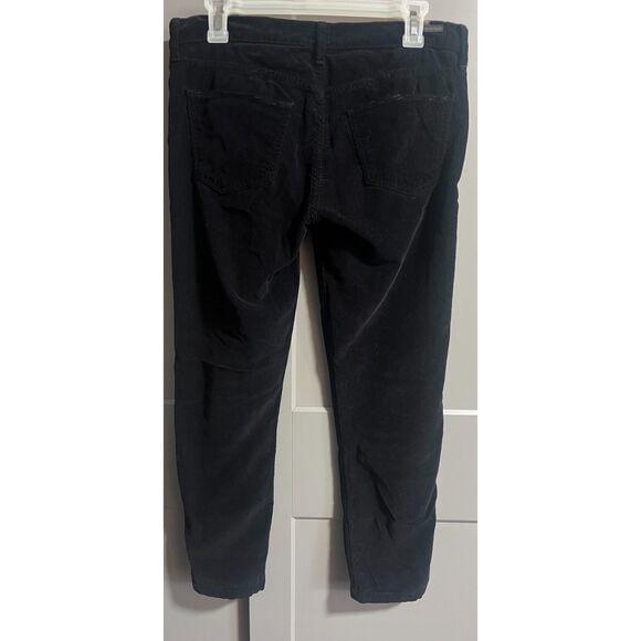 Citizens of Humanity Womens Corduroy Mid Rise Skinny Leg Pants Black Waist 32" - Picture 6 of 15